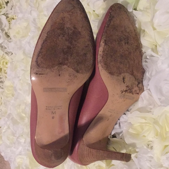 Marc Jacobs Pink Leather Boots Booties Size 9 - Picture 3 of 7